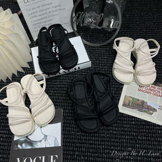 SANDAL NŨ QUAI TRÒN DẸP ĐẾ 5P