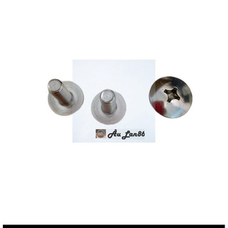 Combo 6 ốc bắt mặt nạ Wave 6ly2/ 6ly3 inox 304