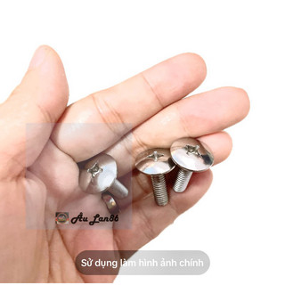 Combo 3 ốc bắt mặt nạ wave 6ly2 inox 304