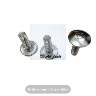 Combo 6 ốc bắt mặt nạ Wave 6ly2/ 6ly3 inox 304