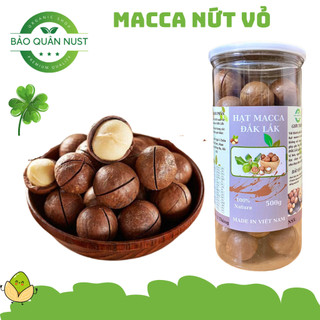 500gr Hạt macca mắc ca sấy nứt vỏ BẢO QUÂN