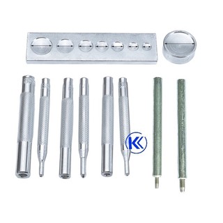 Dụng cụ đục lỗ đóng cúc bấm 4 thành phần dùng cho nút bấm quần áo , đồ da thủ công KENSTORE