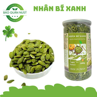 500gr Nhân hạt bí xanh sấy nguyên vị BẢO QUÂN