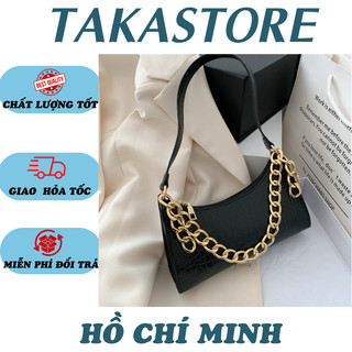Túi xách nữ đẹp kẹp nách cao cấp giá rẻ thời trang hàn quốc  TAKASTORE TX6066