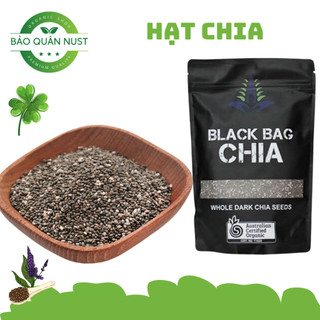 [MỚI NHẤT] Hạt chia đen Úc Black Bag CHIA - Chia Úc Absolute Organic hữu Cơ