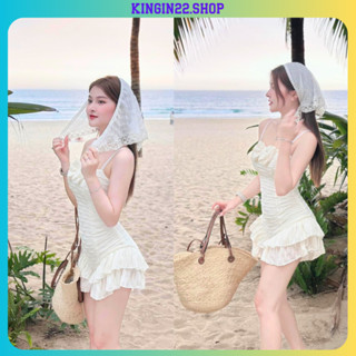 Váy Nữ 2 Dây Đi Biển Jumpsuit - Chất Vải Xốp Tằm Sóng Mềm Mại , Thiết Kế Tôn Dáng Sexy kingin22.shop