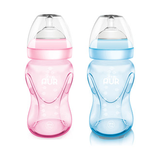Bình sữa cổ rộng Phiên bản màu mới Pur Advanced Plus 150ml, 250ml
