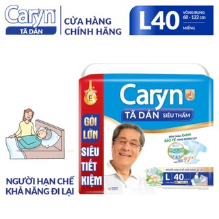 [ Gói Lớn Siêu Tiết Kiệm] Tả Dán Caryn Dành Cho Người Lớn L40, L20, L10 Miếng + Hàng Chính Hãng + Mevabeheocon123