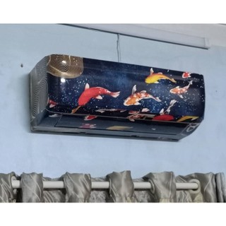 Dán máy lạnh, máy điều hoà CÁ KOI - Decal dán trang trí - THUTHAODECOR