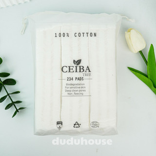 Bông tẩy trang ceiba hữu cơ 100% 234 miếng
