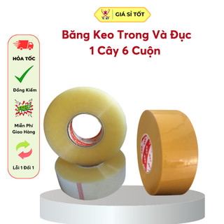 Băng keo 100y. Siêu dính, Giá rẻ, 1 CÂY 6 CUỘN