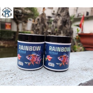 Thức Ăn Rainbow Lên Màu Cho Cá Ali và Cá Cảnh