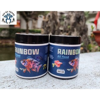 Thức Ăn Rainbow Lên Màu Cho Cá Ali và Cá Cảnh