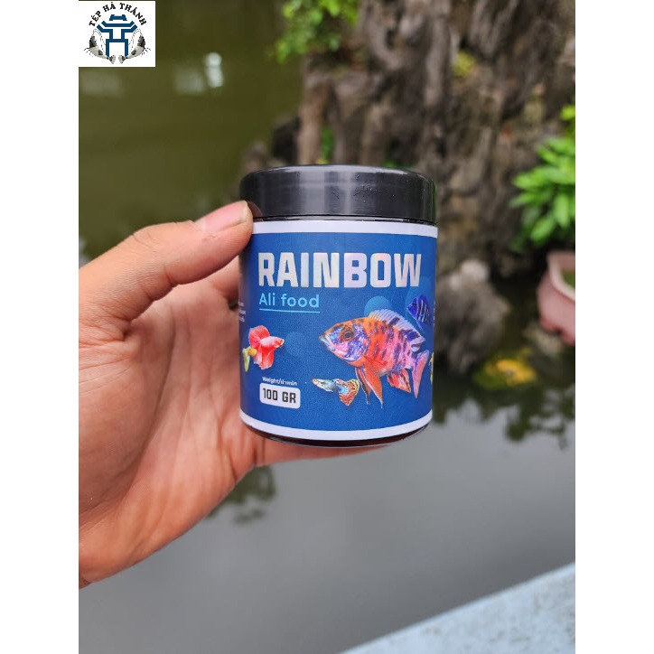 Thức Ăn Rainbow Lên Màu Cho Cá Ali và Cá Cảnh