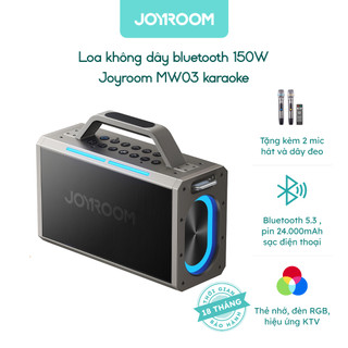 Loa bluetooth không dây Joyroom MW03 150W karaoke wireless speaker kèm mic hát