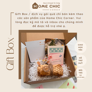 GIFT BOX Hộp quà tặng, dịch vụ gói quà, hộp quà tết  | HOME CHIC CORNER