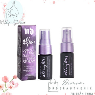Xịt khoá nền Urban Decay All Nighter Makeup Setting Spray