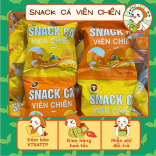 Combo 10 gói snack cá viên chiên Ba Anh Em Food/ cánh gà mini ( gói 12g), Ăn Vặt Cổng Trường, Ăn Vặt Nhà Mầm.