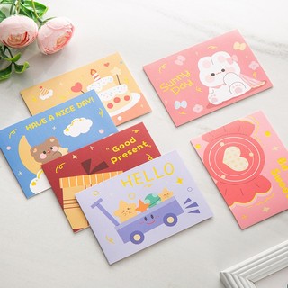 Thiệp chúc mừng sinh nhật - Thiệp quà tặng - Thiệp sinh nhật đơn giản - Thiệp hình chữ nhật - Thiệp đáng yêu