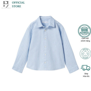 Áo sơ mi kẻ xanh chính hãng Zara size 6-7-8-9y