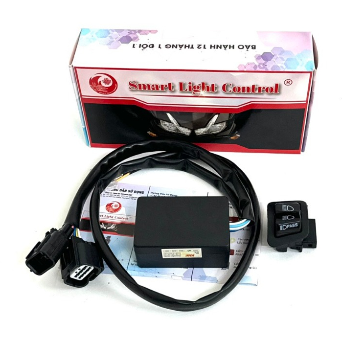 Mạch Tắt Đèn Cho Dòng Xe Đời Mới Có Chế Độ Đá Đèn Pasing Lắp Cho Các Dòng Xe Wave-Vison-Abl-Lead-Var