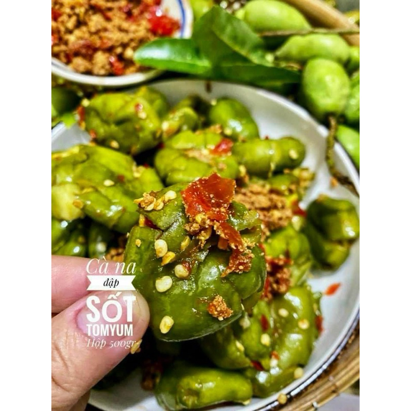 CÀ NA ĐẬP RIM MUỐI TOMYUM[500g]