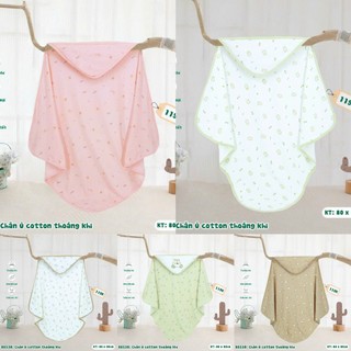 Chăn ủ choàng dokma - chăn ủ đa năng chất cotton, chất bamboo thông hơi thoáng khí mềm mịn an toàn cho bé sơ sinh