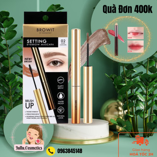 Browit by nongchat setting eyebrow mascara บราวอืท มาสคาร่าคิ้ว -auth thai