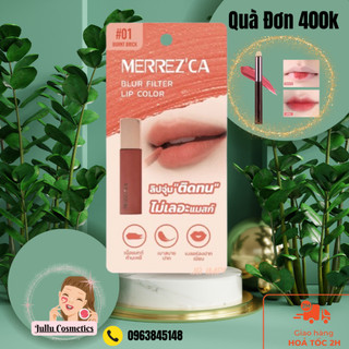 Son Tint siêu lì và mềm môi Merrezca Blur Filter Lip Color