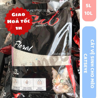 [CHÍNH HÃNG] CÁT VỆ SINH CHO MÈO CAT’S EYE 10l LINPET