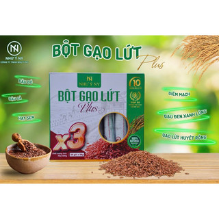 bột gạo lứt như ý plus x3