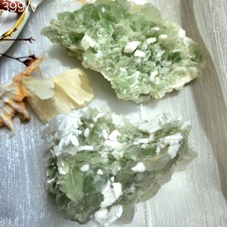 cụm đá xanh fluorite thô có sugar lấp lánh