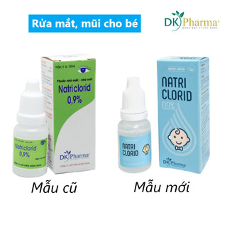 Polikid | Nước muối sinh lý Dkpharma 10ml - Vệ sinh mắt, mũi cho bé