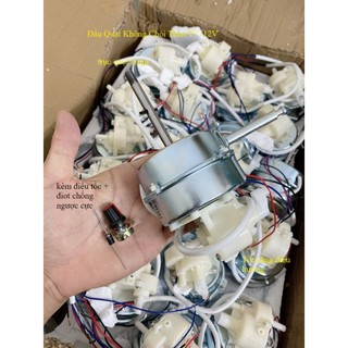 Đầu quạt V7 không chổi than 7V - 21V chế quạt chạy acquy 12V phiêu bản mới