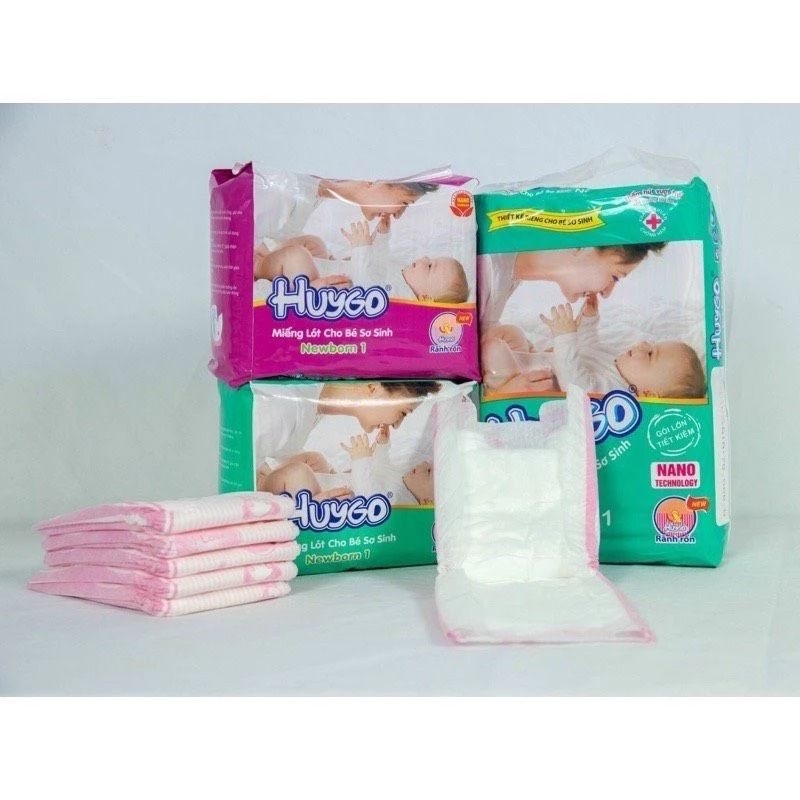 LÓT SƠ SINH HUYGO NB1 ( 26 MIẾNG)