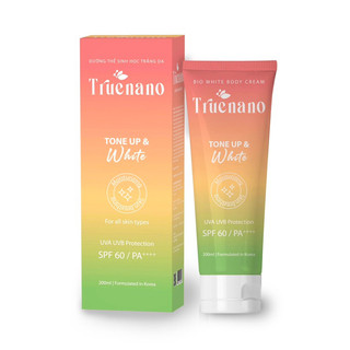 Truenano - Pink whitening body cream & - Bio white body cream