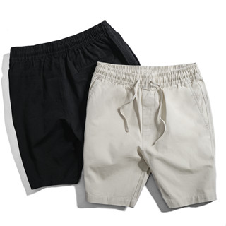 QUẦN SHORT KAKI LƯNG THUN DÂY RÚT NAM CO GIÃN 4 CHIỀU THOẢI MÁI SANG TRỌNG QDA210