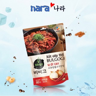Sốt Ướp Thịt BulGoGi công thức chuẩn vị hàn với vị ớt cay