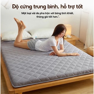  Nệm topper văn phòng TAKARA thế hệ mới gòn nguyên sinh kháng khuẩn tấm đệm trải sàn tấm topper dễ gấp gọn 