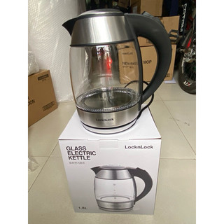 Ấm Đun Siêu Tốc ThủyTinh LOCK&LOCK 1.8L - EJK418 SLV