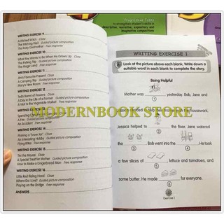 Conquer Creative Writing For Primary Level 1 - 6 ( trọn bộ 6q )