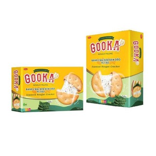 [DATE MỚI] Bánh cracker kem dẻo vị táo Gooka hộp giấy 180g (B1)