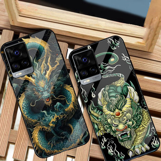 Ốp Lưng VIVO V20, V20 SE, V21 5G, Y21,Y21S,Y33s, T1x mặt kính cường lực cao cấp thiết kế Độc Quyền