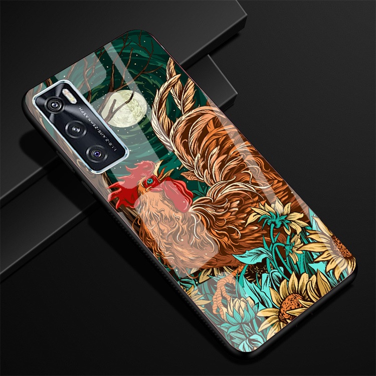 Ốp Lưng VIVO V20 SE mặt kính cường lực cao cấp thiết kế Độc Quyền