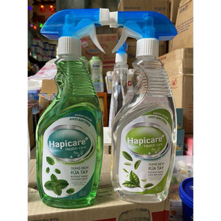  Nước Rửa Tay Diệt Khuẩn HapiCare 500ml 