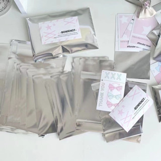 [SẴN] SET 10 Túi Bạc Dán, Túi Niêm Phong Bạc Gói Card, Đồ Gói Kpop.