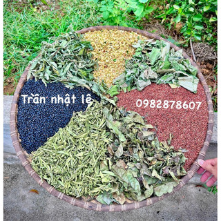 Trà hoa gạo lứt thảo mộc
