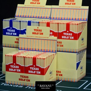 Combo 10 bộ bài tây poker texas hold'em hàng chính hãng - chống nước