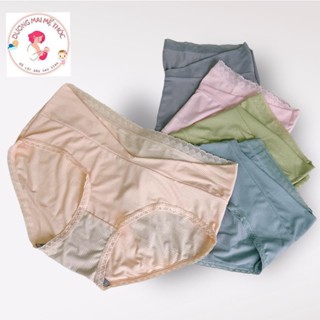Sét 5 Quần Lót Cạp Chéo Bầu Và Sau Sinh, Thông Hơi Thoáng Mát ,Có Giãn Tốt