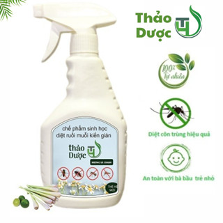 Bình Xịt Muỗi Kiến Gián Mối sinh học Thảo Dược TH- đuổi và diệt côn trùng hiệu quả, an toàn -500ml